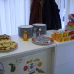 Le buffet : pains et laitage