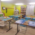 Préparation pour une activité d'école