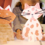 Atelier papier : chat mignon