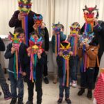 Nouvel an chinois : masque dragon