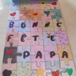 Un puzzle pour la fête des pères 